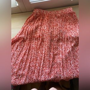Midi Flowery Skirt